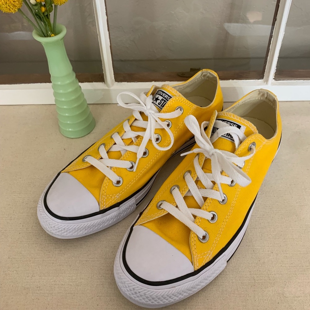 Yellow Converse